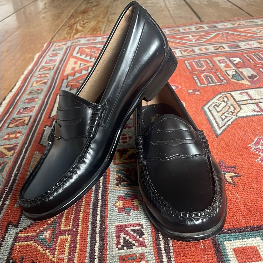 Whitney Weejuns Black Penny Loafer